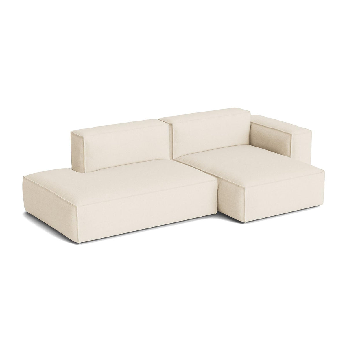 HAY Mags Soft 2+ Seater Sofa Low Armrest with Removable Cover Combination 3 Right