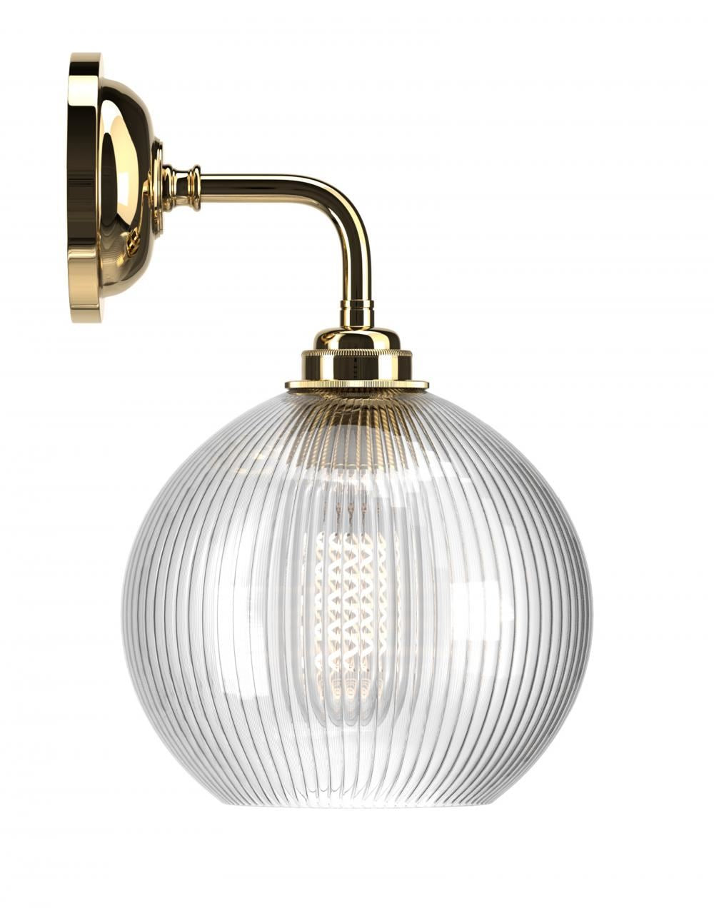 Fritz Fryer Hereford Globe Wall Light