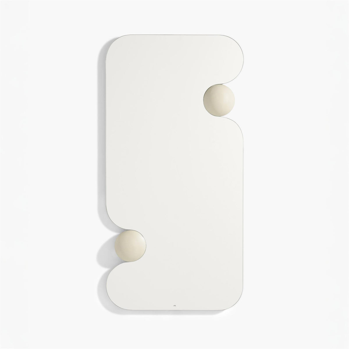 Outlet Ready To Hang Big Squeeze Mirror - Pearl