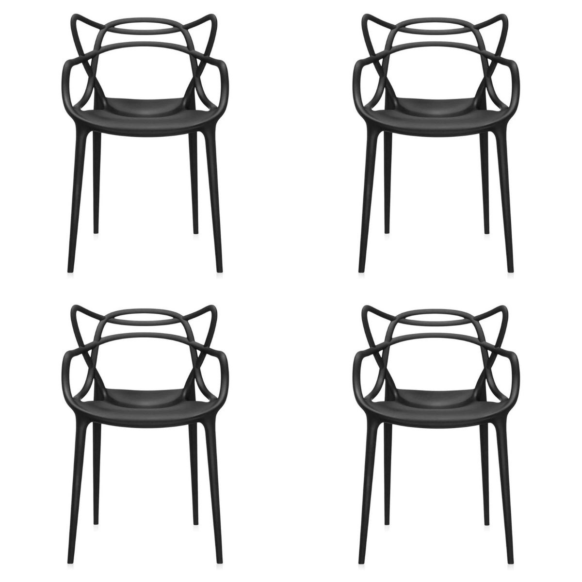 Kartell Masters Dining Chair Set