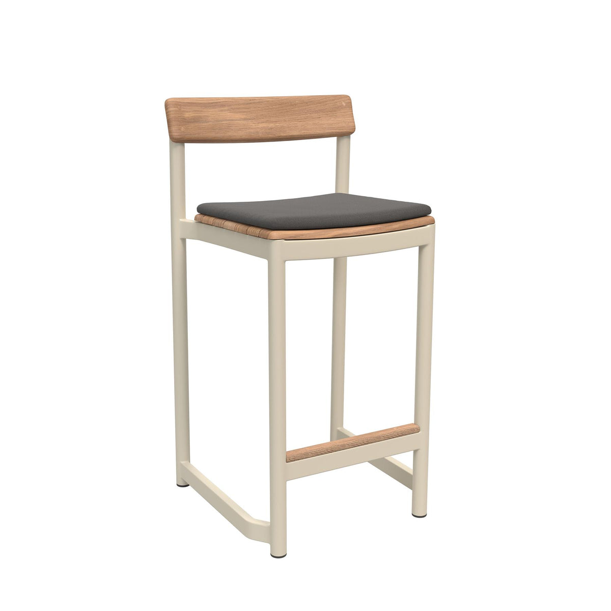 Fritz Hansen Pelagus Garden Stool Cushion - Charcoal