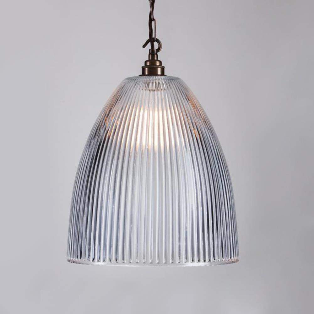 Old School Electric Elongated Prismatic Pendant : Large