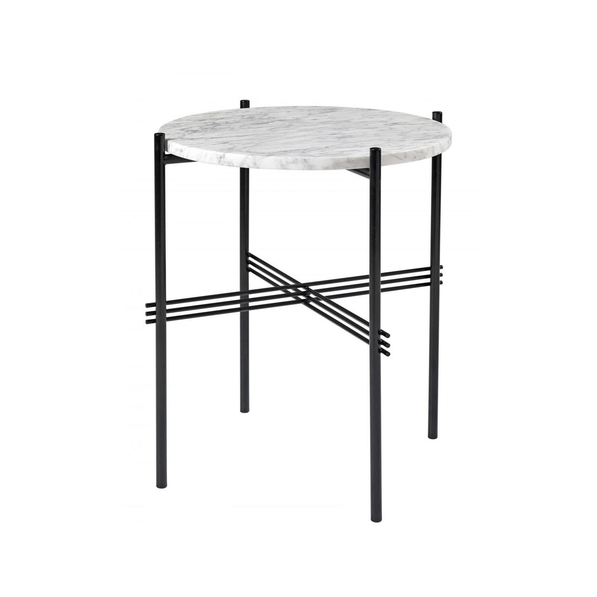 GUBI TS Side Table - Black Base