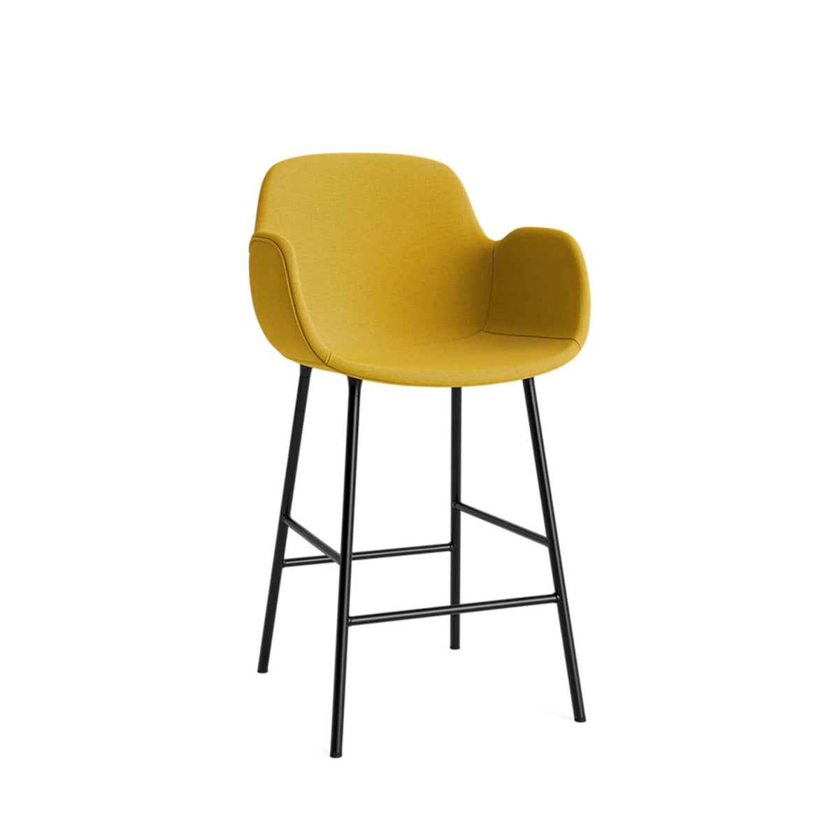 Normann Copenhagen Form Bar Armchair, Metal Legs