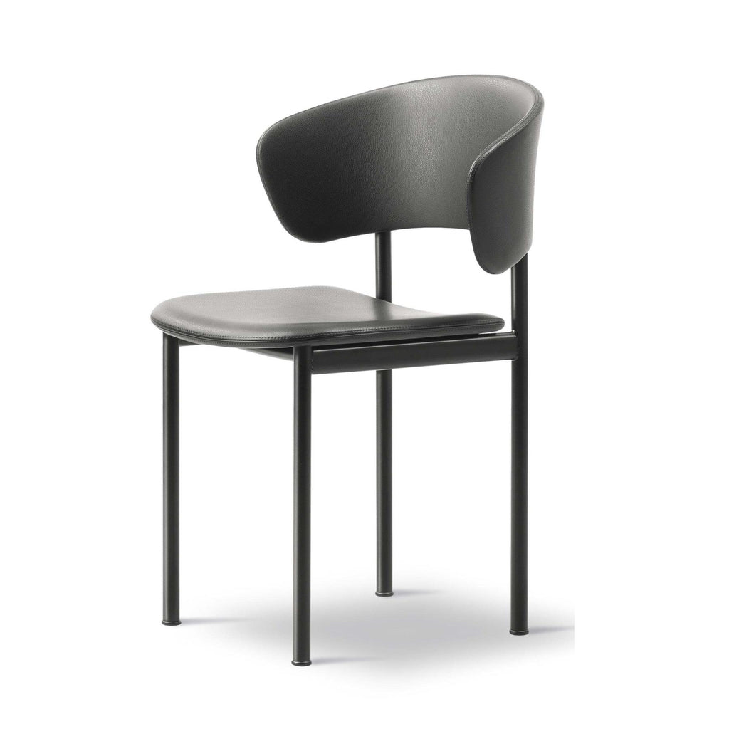 Fredericia Plan Armchair with Metal Legs, Fully Upholstered