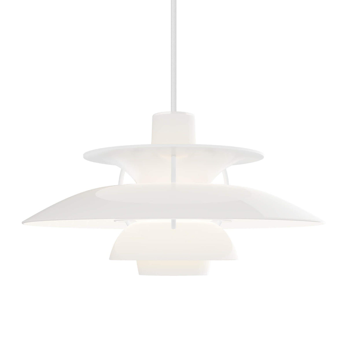 Louis Poulsen PH5 320 Opal Pendant Light