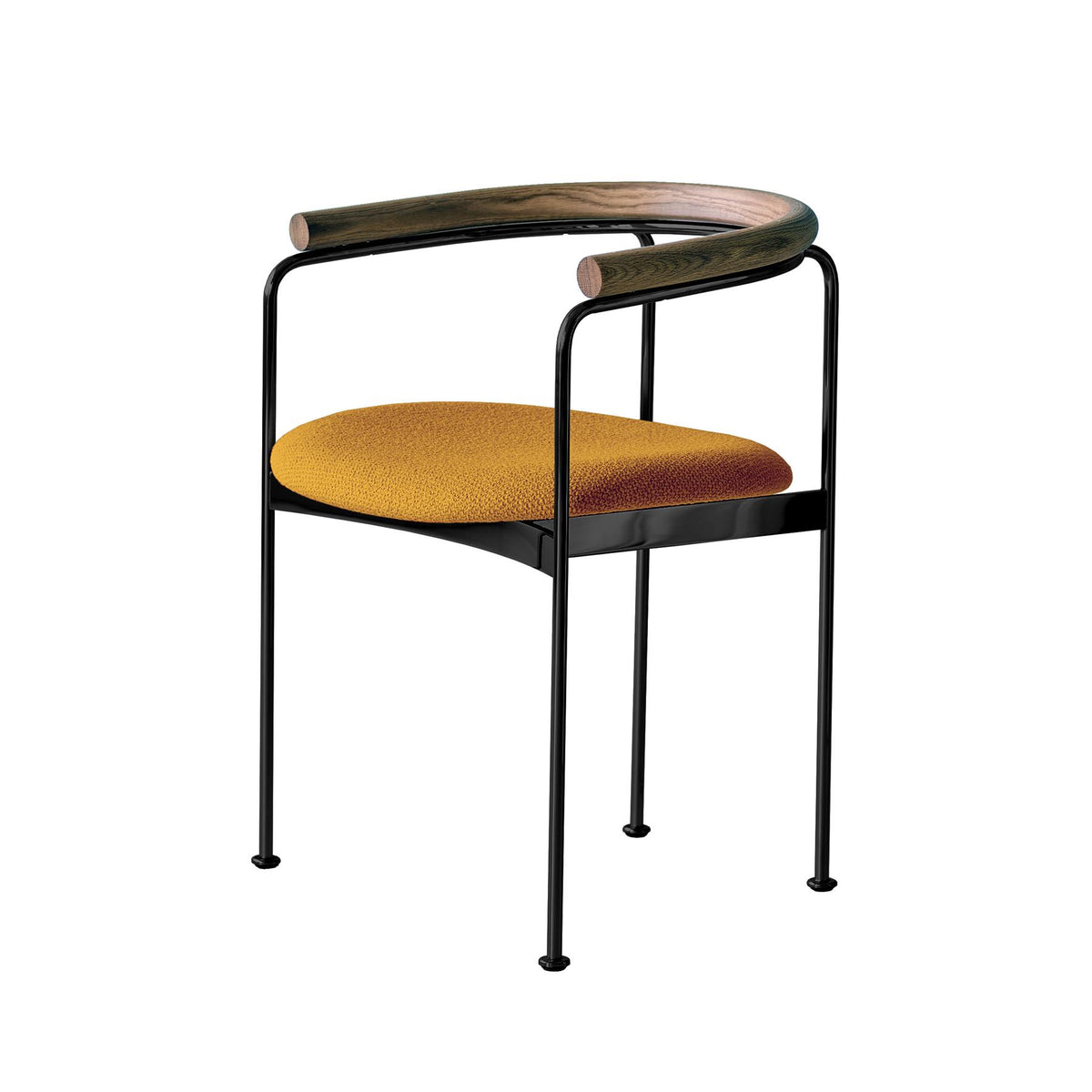 DK3 Baia Chair with Wooden Back