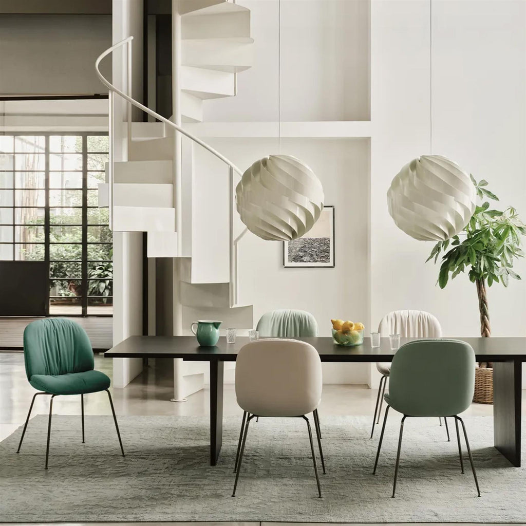 GUBI Beetle Soft Dining Chair, Fully Upholstered
