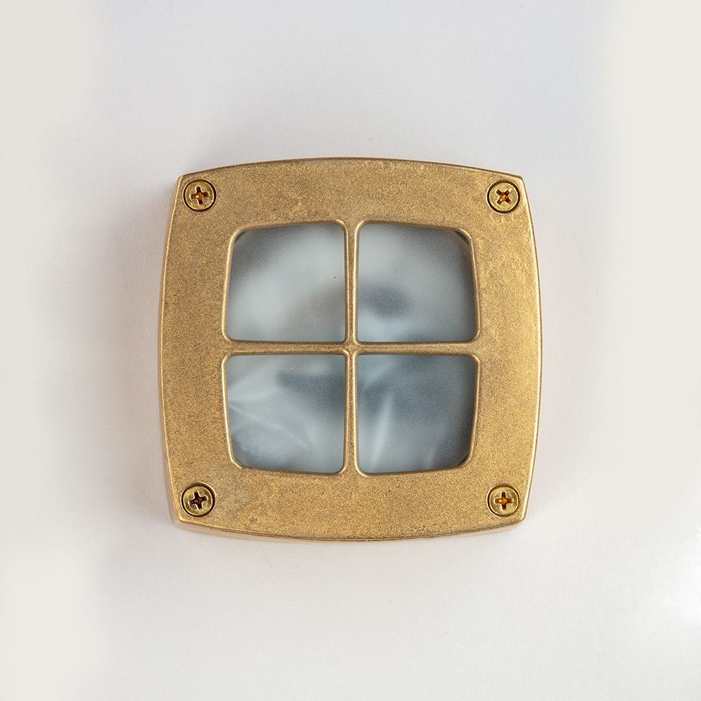 Old School Electric Square Path Light