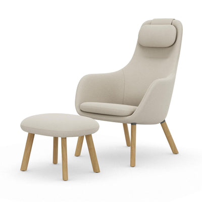 Vitra Hal Lounge Chair with Loose Seat Cushion