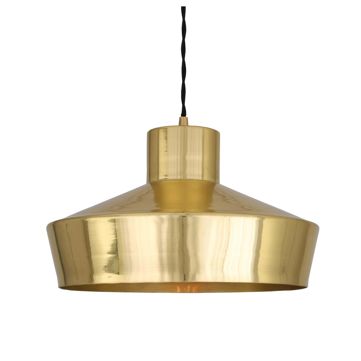 Mullan Lighting Elegance Brass Pendant Light