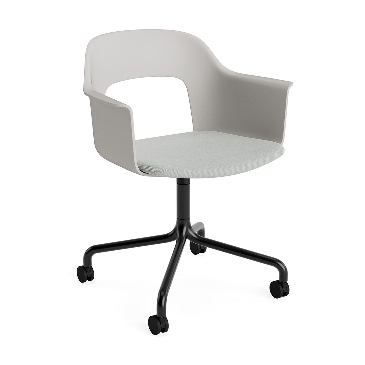 HAY Layout Armchair 263 with 4 Star Swivel Wheel Base