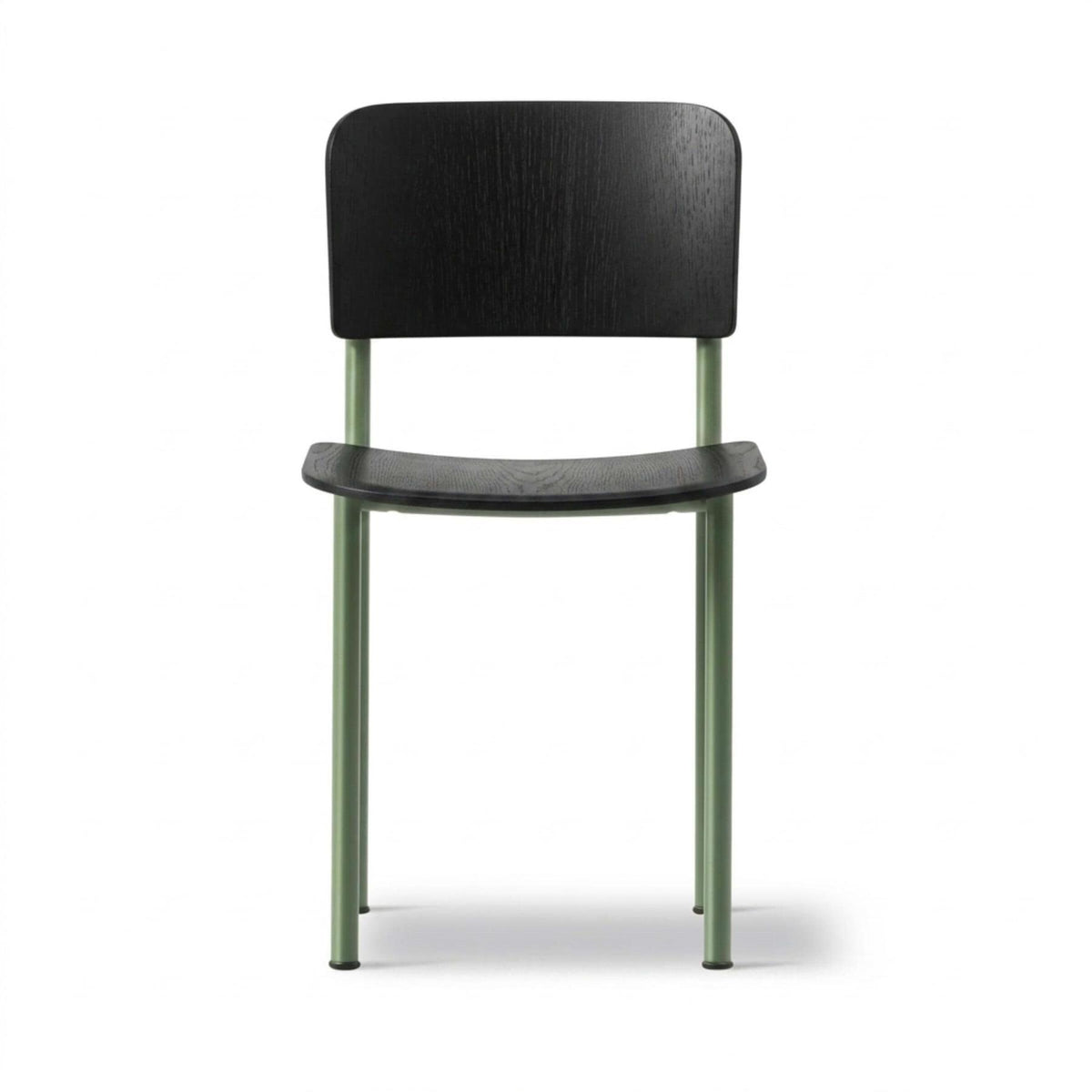 Fredericia Plan Dining Chair with Metal Legs