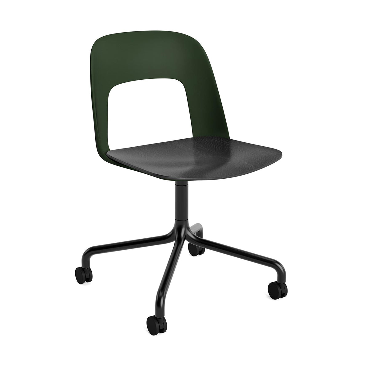 HAY Layout Chair 162 with 4 Star Swivel Wheel Base