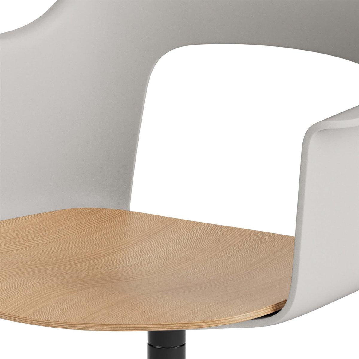 HAY Layout Armchair 232 with 4 Star Swivel Base