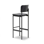 Fredericia Plan Bar Stool with Upholstered Seat