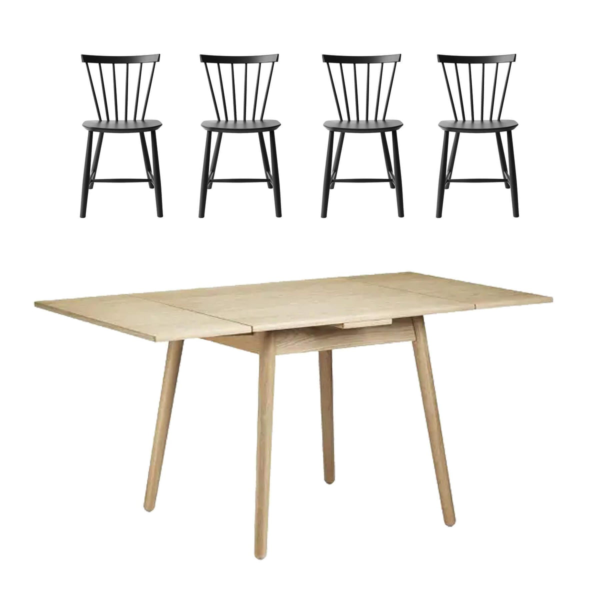FDB Mobler Small Spaces Dining Table Set