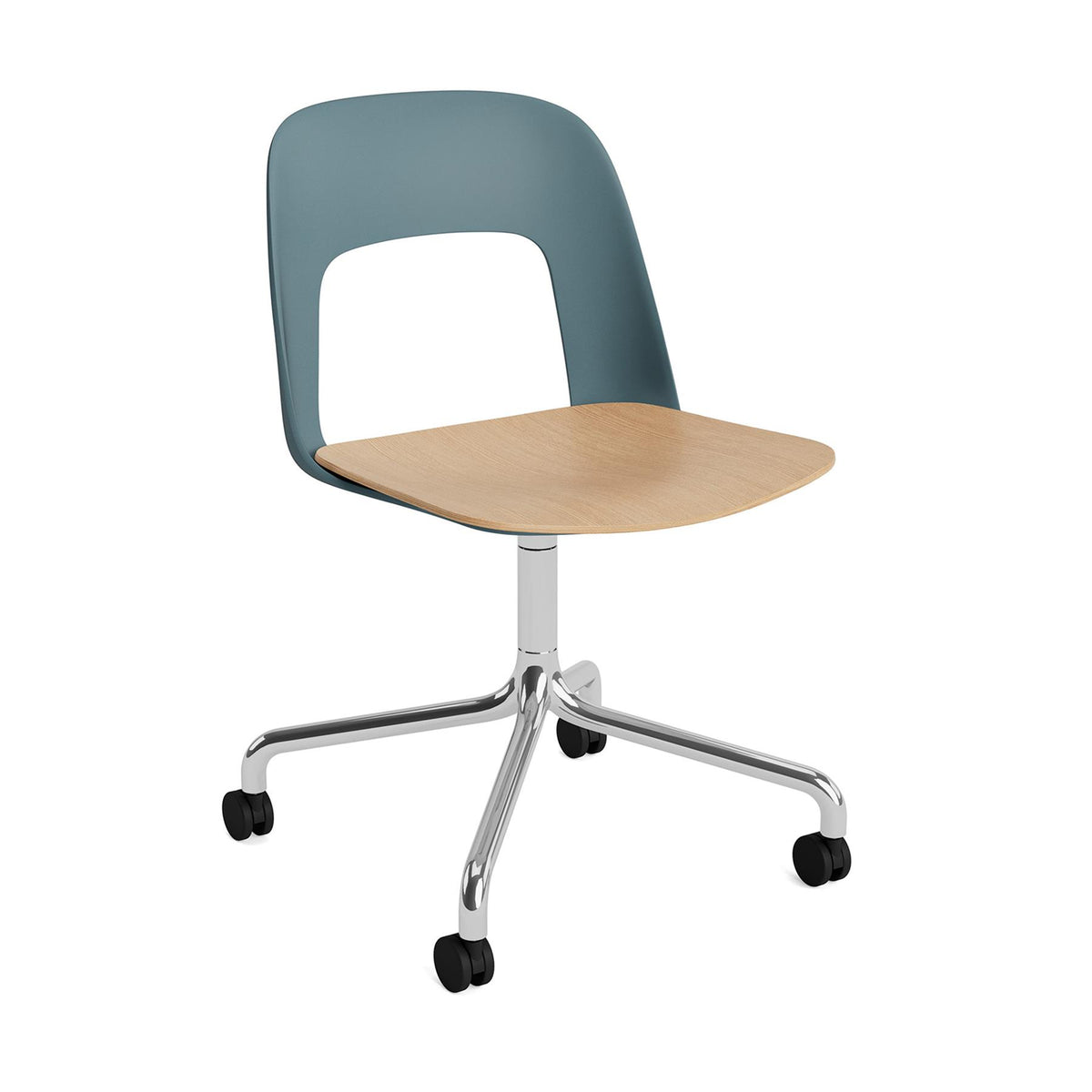 HAY Layout Chair 162 with 4 Star Swivel Wheel Base