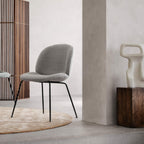 GUBI Beetle Fully Upholstered Dining Chair Bundle Set
