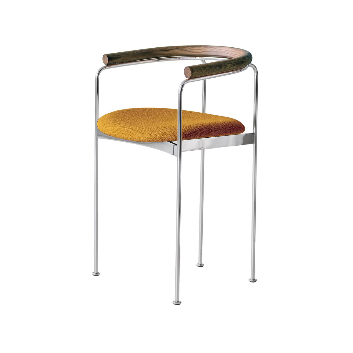 DK3 Baia Counter Stool with Wooden Back