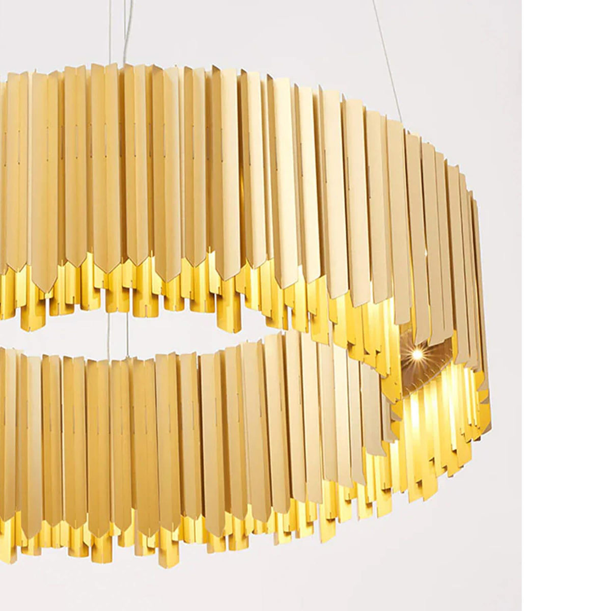 Tom Kirk Lighting Facet Chandelier