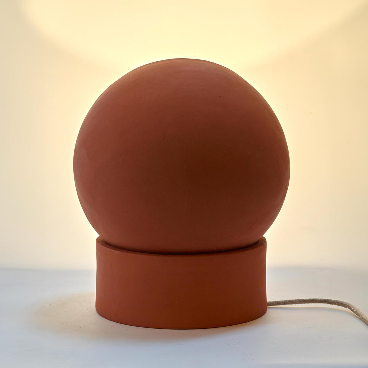 Serax Terracotta Low Floor Lamp