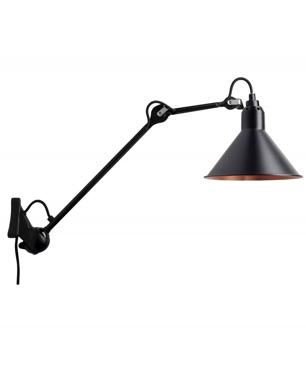DCW Editions Lampe Gras 222 Wall Light - Black Arm