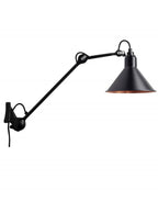 DCW Editions Lampe Gras 222 Wall Light - Black Arm