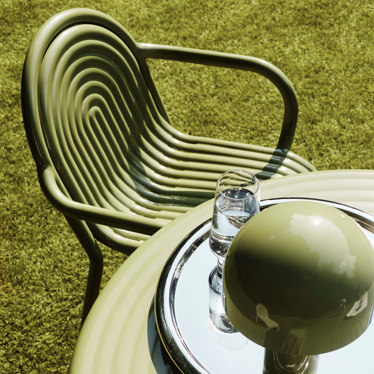 Tom Dixon Groove Garden Armchair