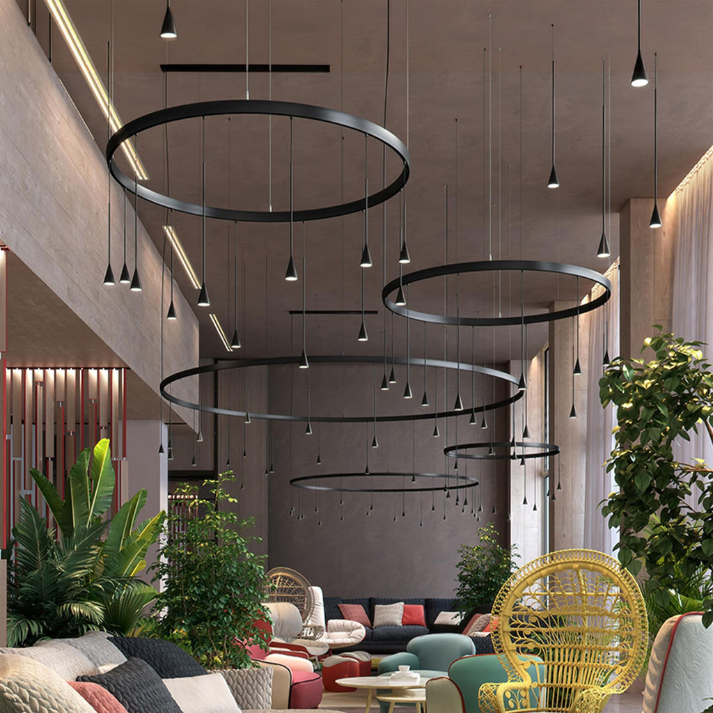 Bover Skybell Circle Pendant Light