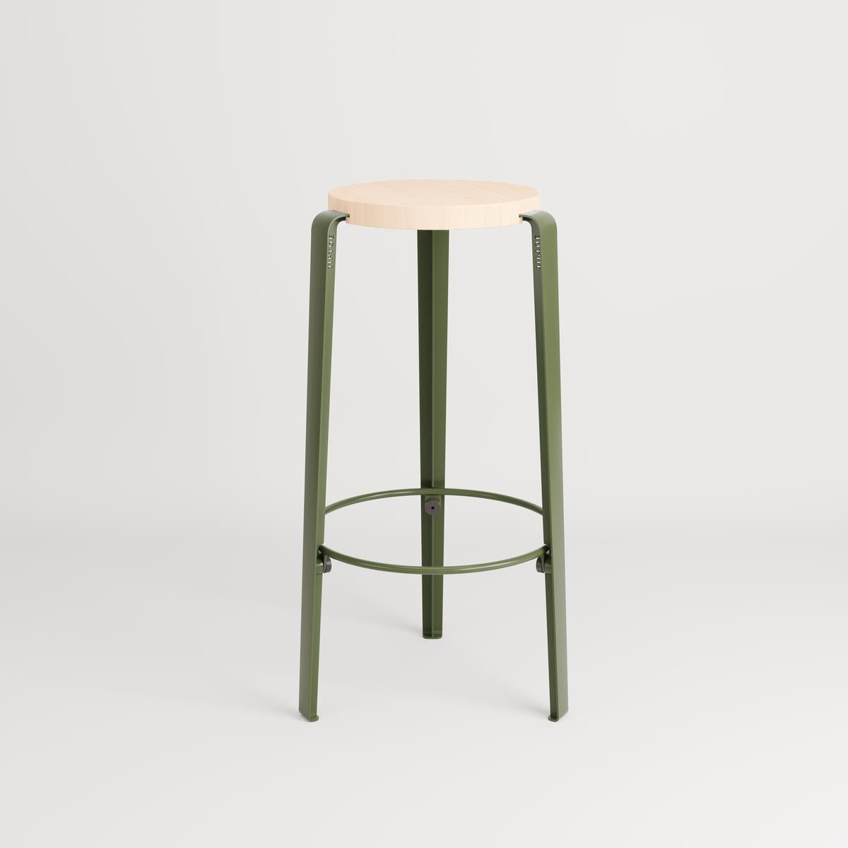 TIPTOE BIG LOU Stool - Wooden Seat