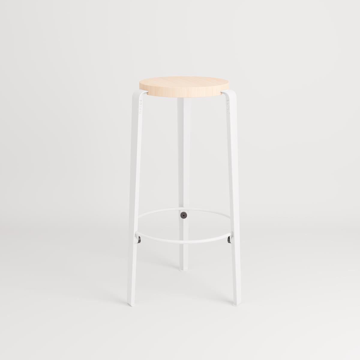 TIPTOE BIG LOU Stool - Wooden Seat