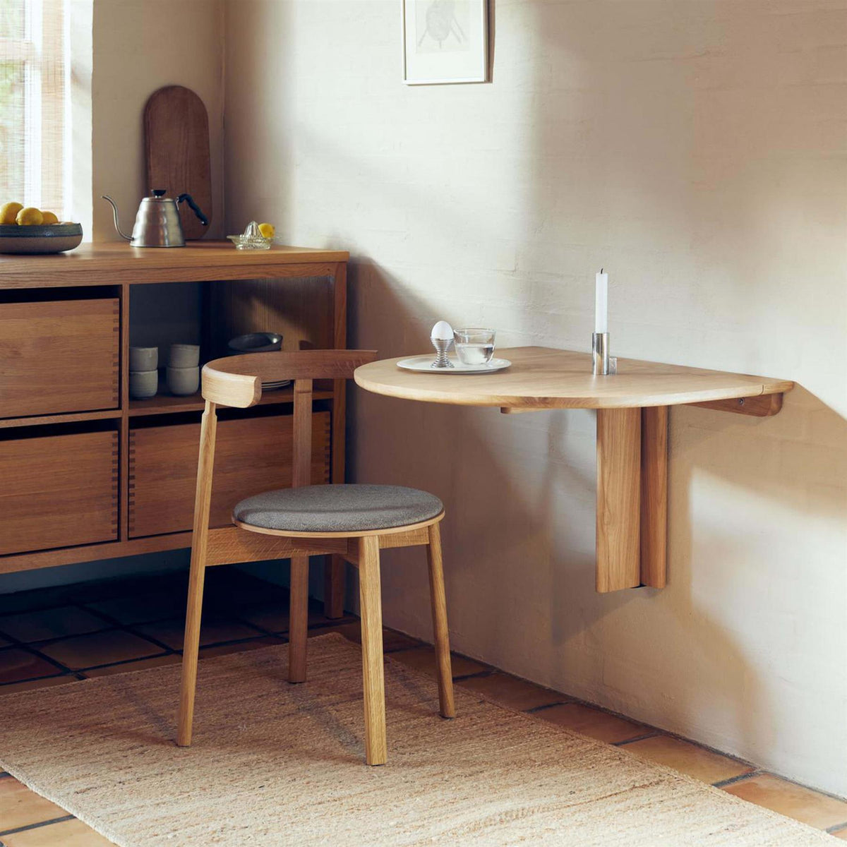 Form & Refine Trefoil Folding Wall Table