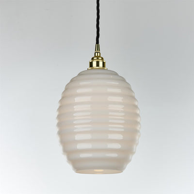 Old School Electric Beehive Pendant Light