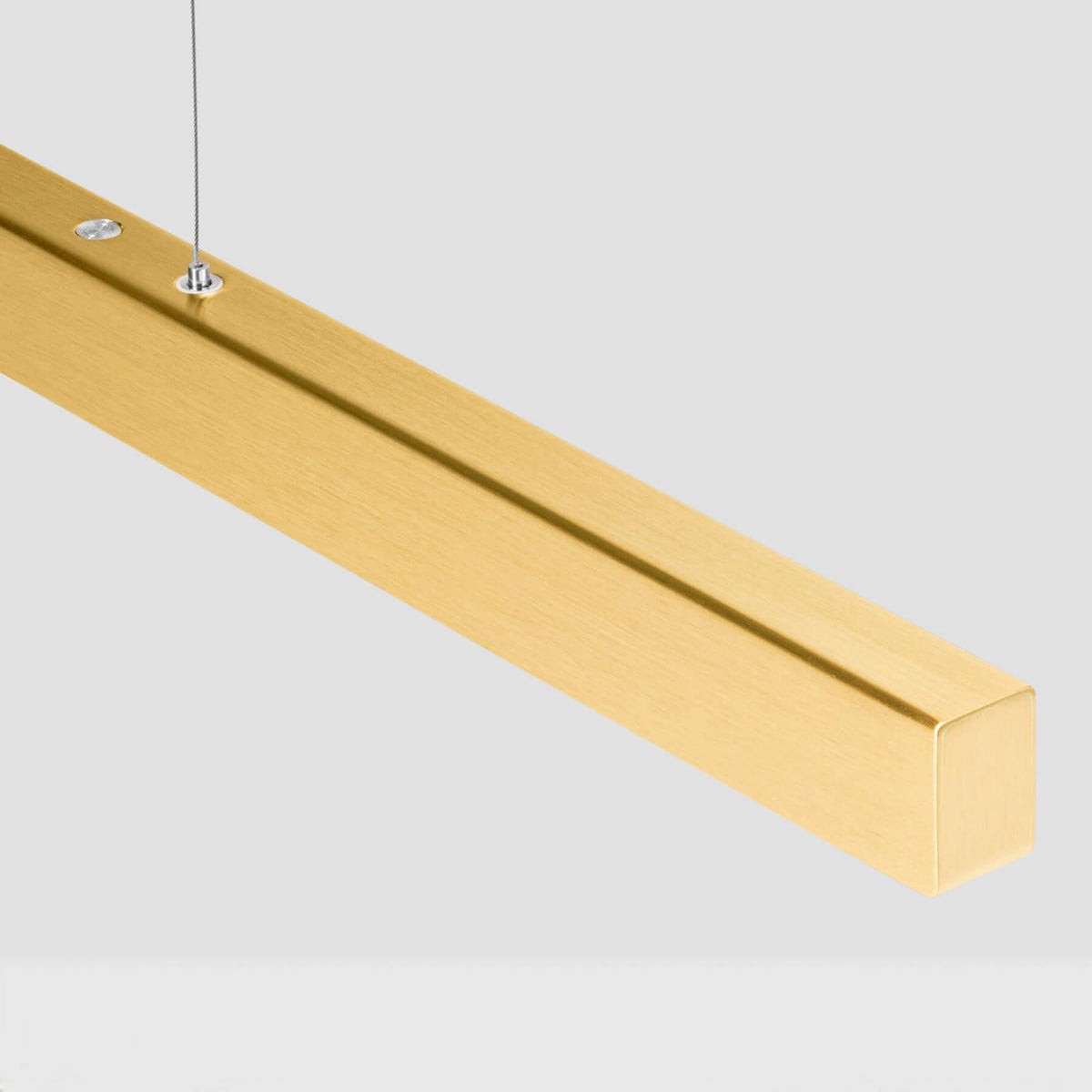 Anour I-Model Brushed Brass Cordless Pendant Light