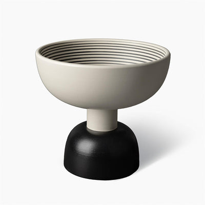Bitossi Ettore Sottsass Alzata White Centrepiece