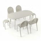 Tom Dixon Groove Family Garden Dining Set - Curated by Holloways of Ludlow
