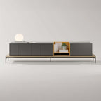 Treku Lauki Sideboard with Base - Natural Oak, Graphite & Ochre