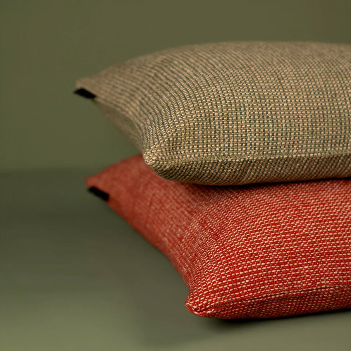 The Conran Shop Marlon Moss Green Cushion Cover