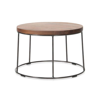 Jess Designs Cick  High Coffee Table with Walnut Top