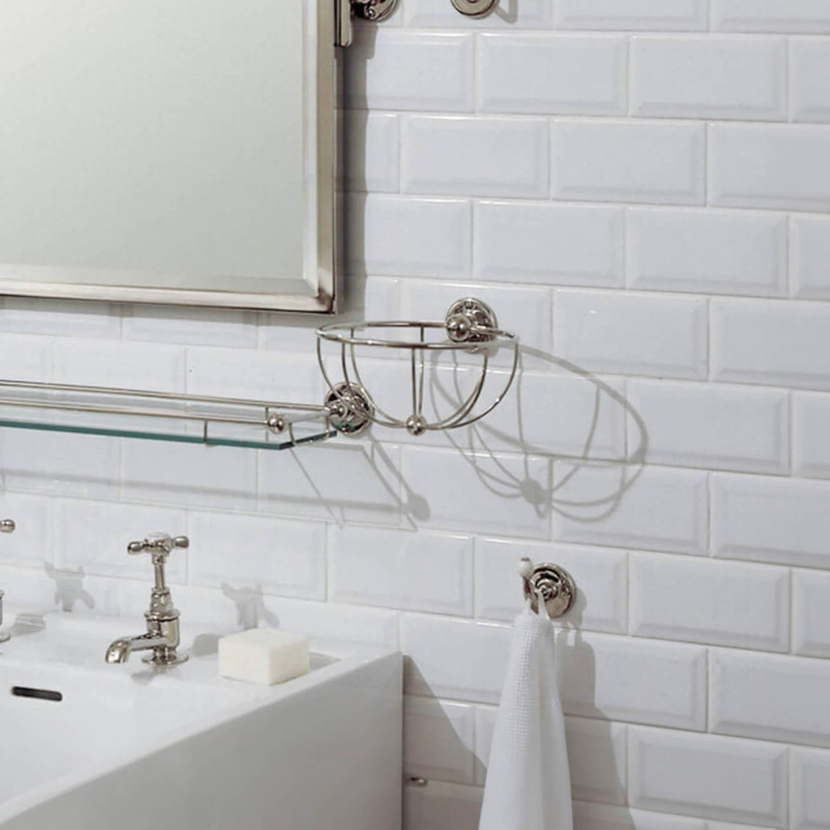 Lefroy Brooks Classic White Robe Hook LB4512