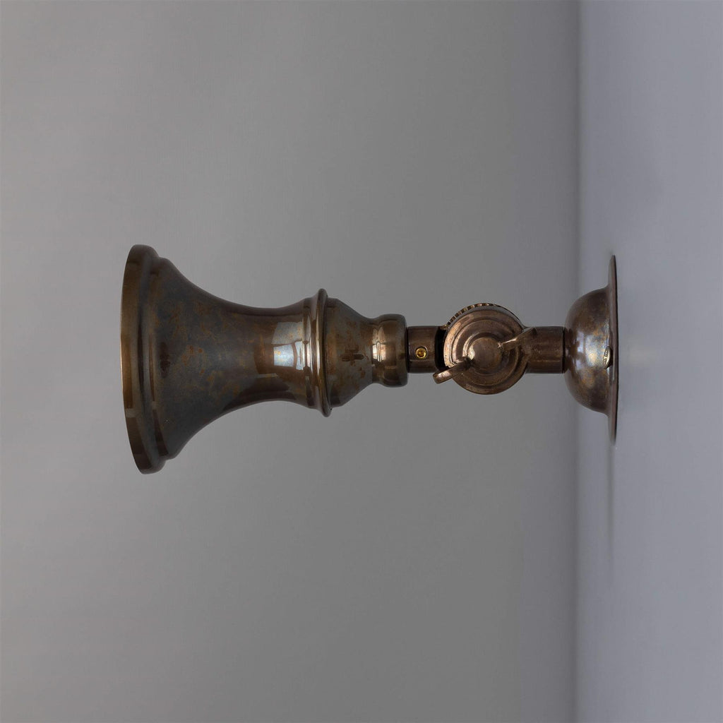 Mullan Lighting Accra Traditional Small Brass Spotlight