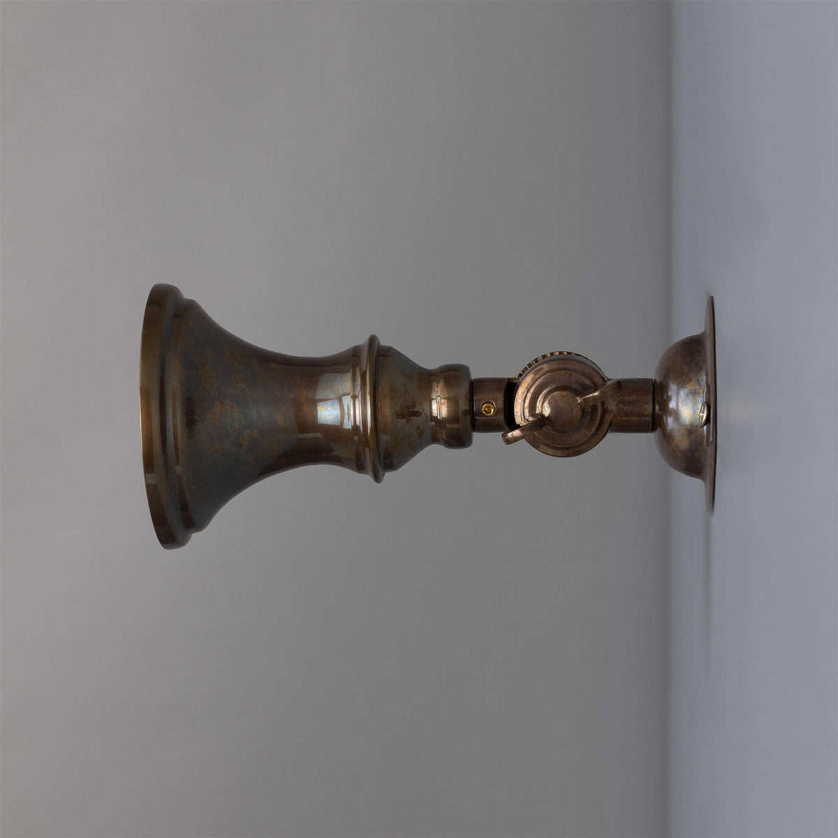 Mullan Lighting Accra Traditional Small Brass Spotlight