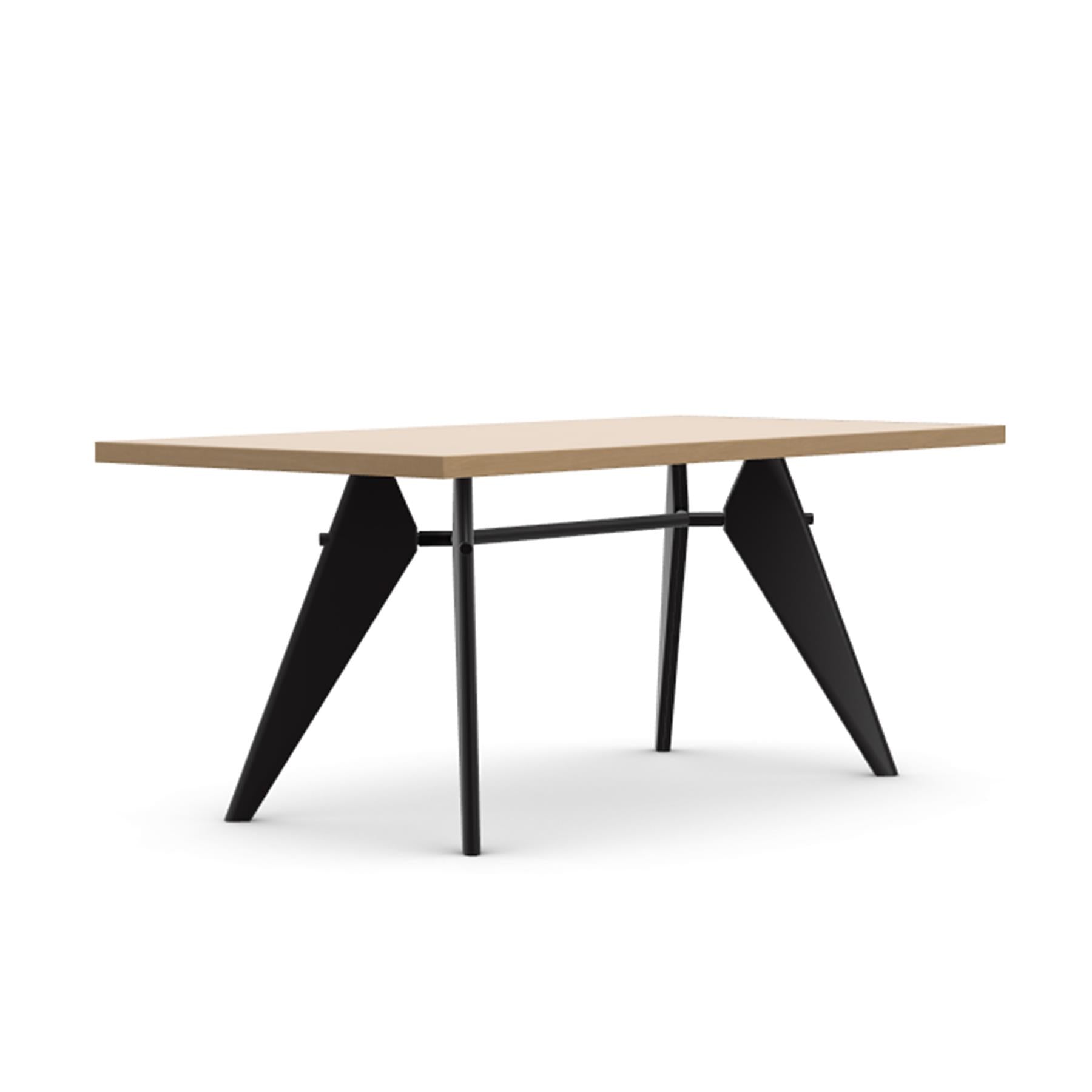 Vitra EM Dining Table with Veneer Top