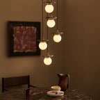 J. Adams Orbit Cluster Pendant Light