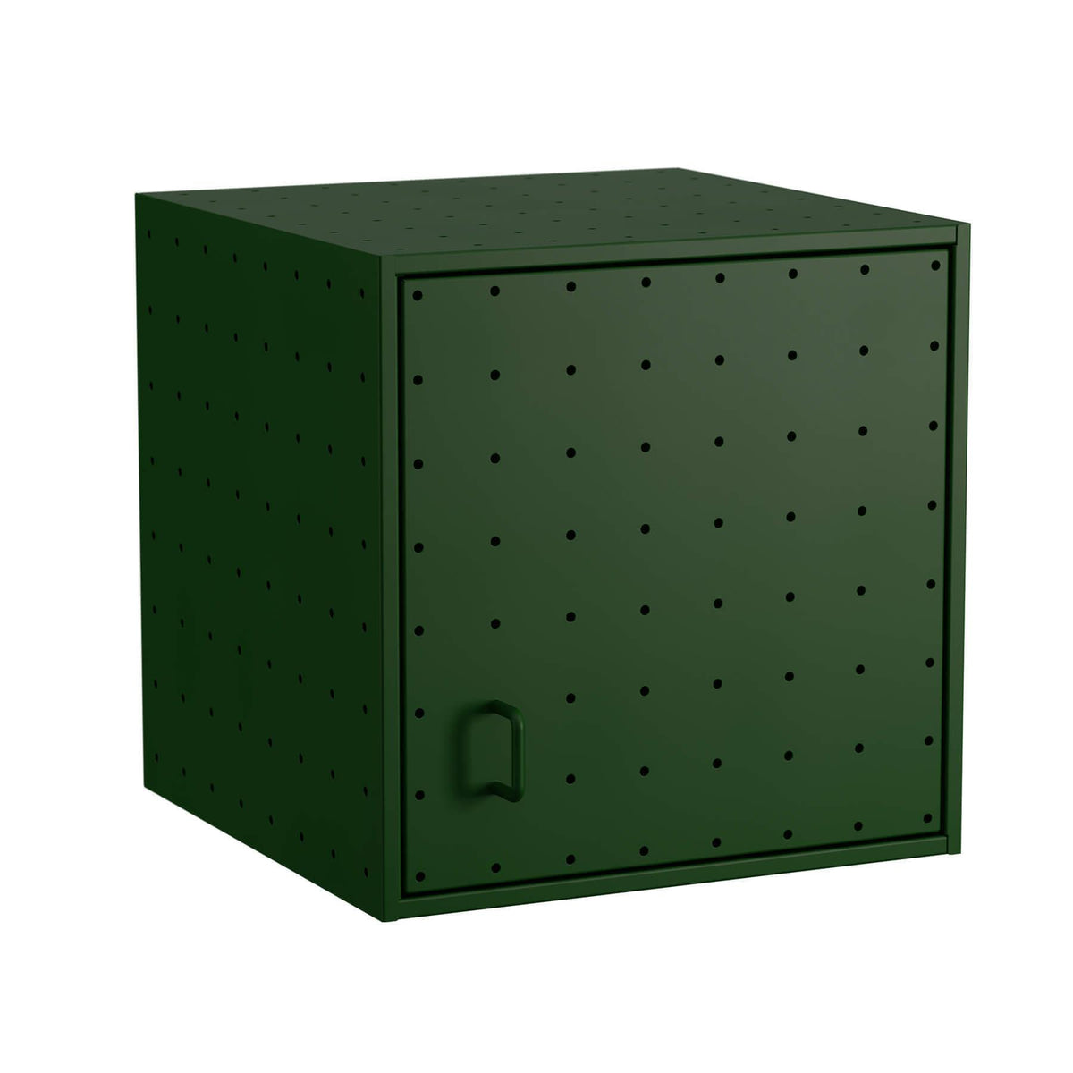 String Furniture Centre Center Module With Shelf Brackets, Left Door with U-handle