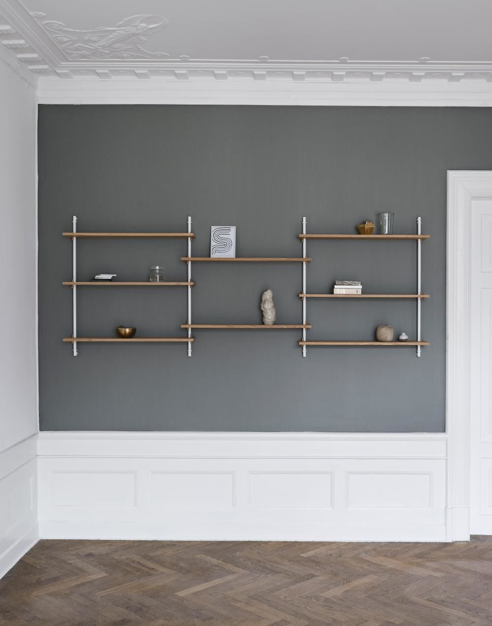 MOEBE Wall Shelving Set Triple