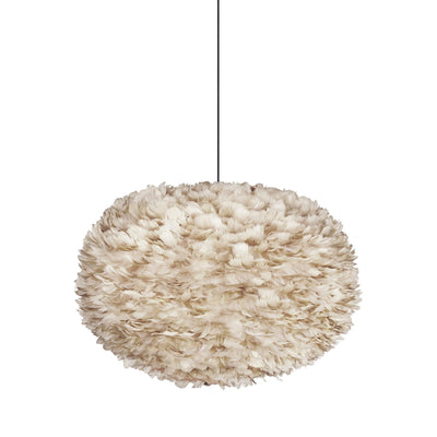 Ex-Display Umage Eos Pendant Light - Extra Large, Light Brown, Black Cord Set