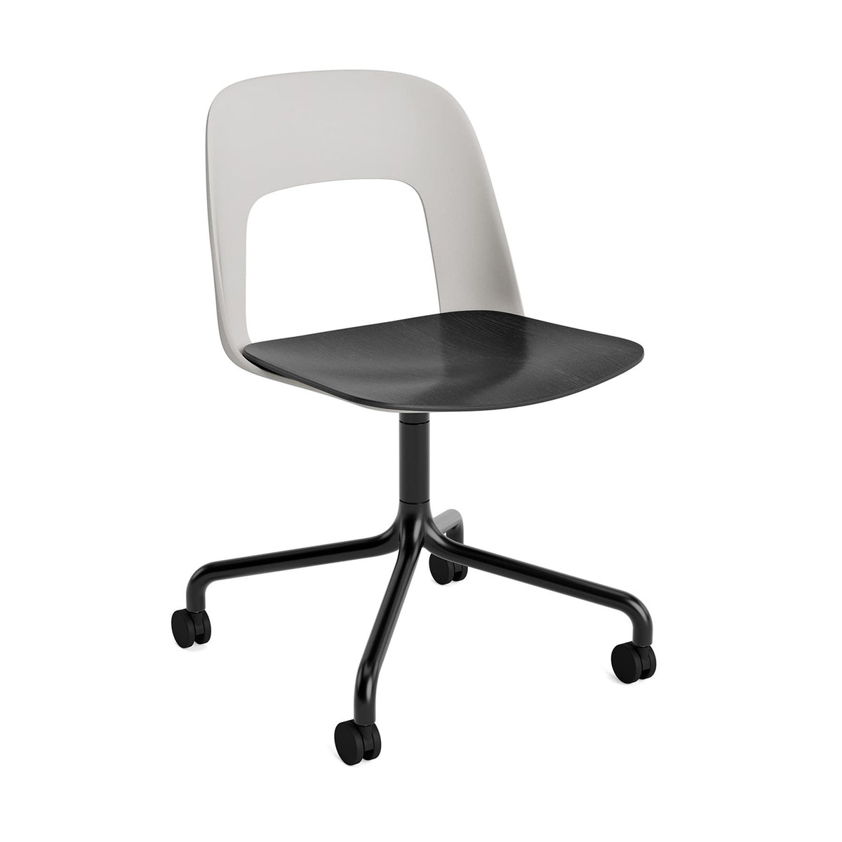 HAY Layout Chair 162 with 4 Star Swivel Wheel Base