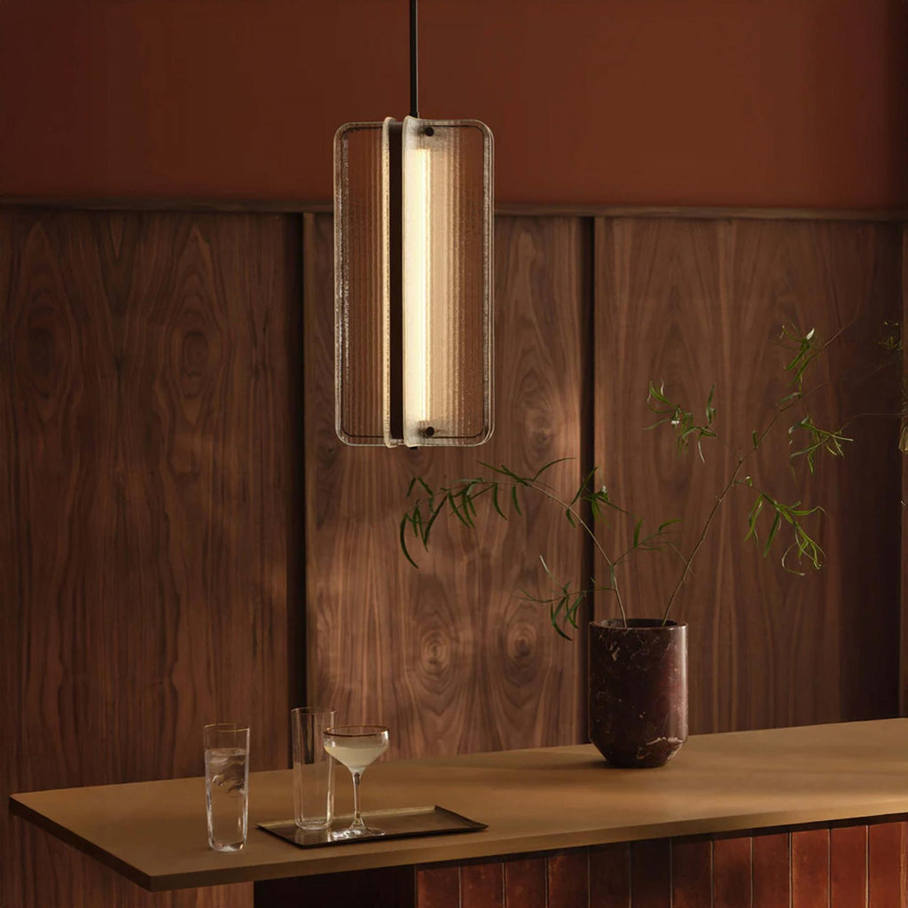 J. Adams Apex Bathroom Pendant Light with Drop Rod